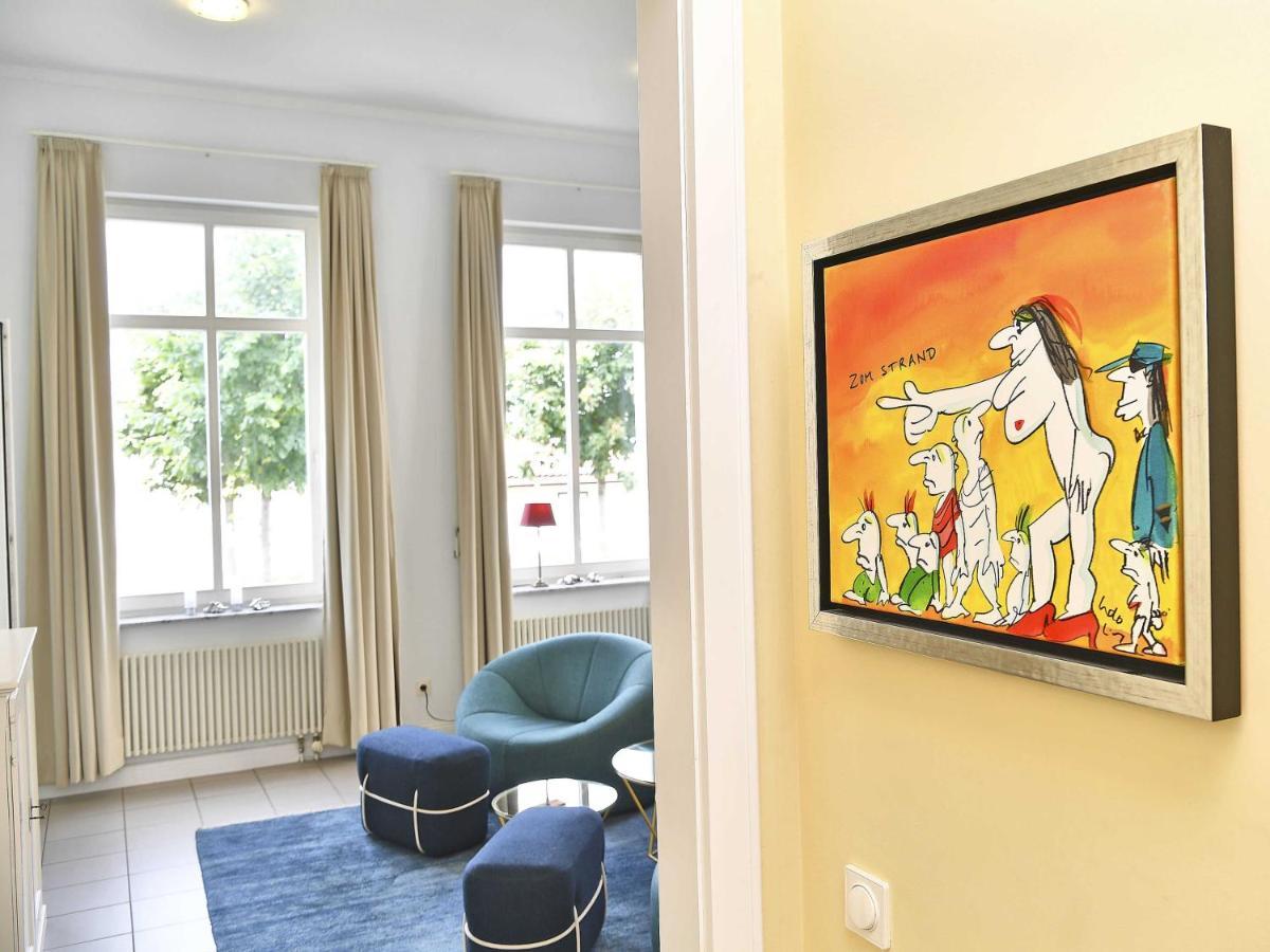 Villa Strandeck In Binz - Wg 1 Mit Meerblick, Terrasse, Wintergarten Kültér fotó