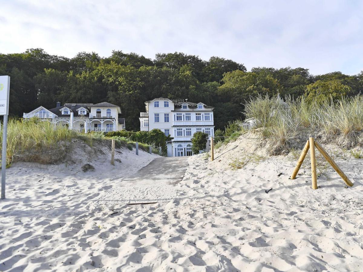 Villa Strandeck In Binz - Wg 1 Mit Meerblick, Terrasse, Wintergarten Kültér fotó