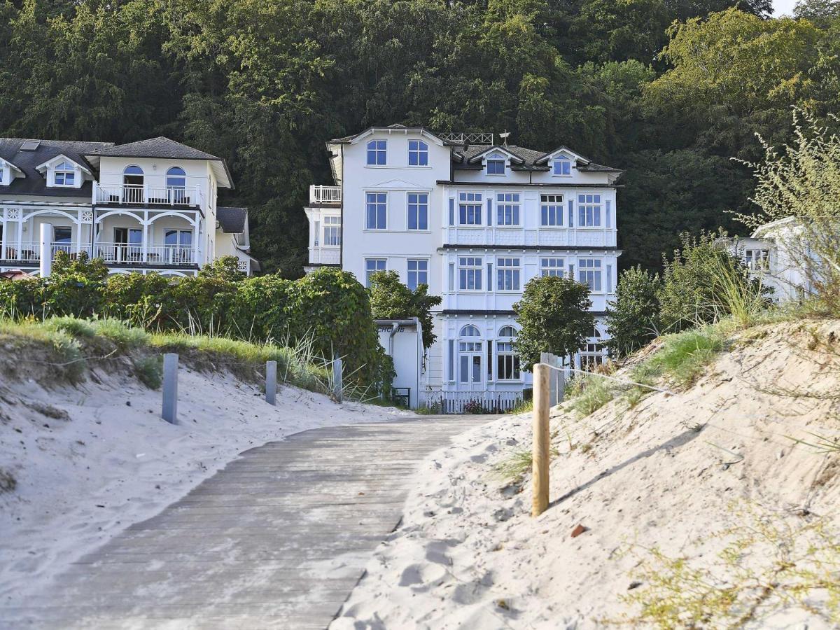 Villa Strandeck In Binz - Wg 1 Mit Meerblick, Terrasse, Wintergarten Kültér fotó