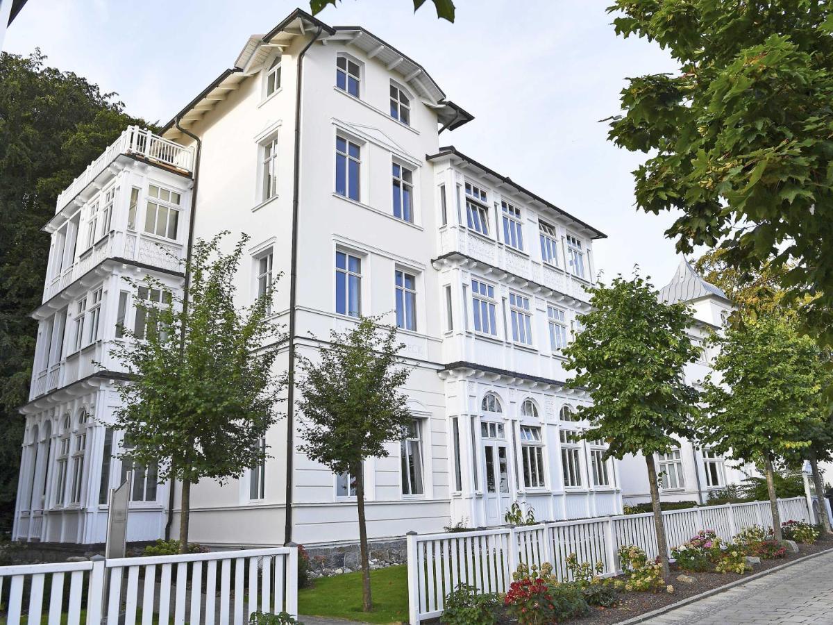 Villa Strandeck In Binz - Wg 1 Mit Meerblick, Terrasse, Wintergarten Kültér fotó